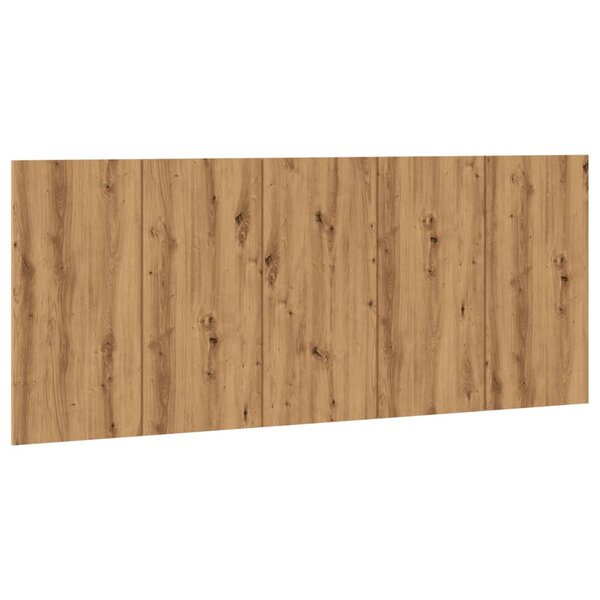 vidaXL Tête de lit chêne artisanal 200x1 5x80 cm bois d'ingénierie