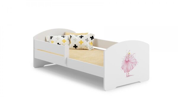 Lit enfant LUK BAR 140x70 Danseuse avec matelas