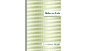 Manifold Note de frais 29,7x21cm 50 feuillets dupli autocopiants EXACOMPTA