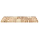 vidaXL Dessus de table carré 50x50x2 cm bois massif d'acacia