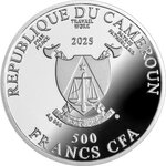 Pièce de monnaie en Argent 500 Francs g 17.50 Millésime 2025 WINNER TAKES ALL