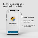 Boîte aux lettres et colis 2-en-1 connectée Boks One (RAL 7035)