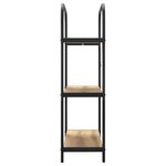 vidaXL Étagère chêne artisanal 80 x 30 x 109 cm Bois d'ingénierie