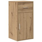 vidaXL Bureau d'angle 2 Pièces chêne artisanal 102 x 50 x 75 cm