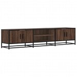 vidaXL Meuble TV chêne marron 180x35x41 cm bois d'ingénierie