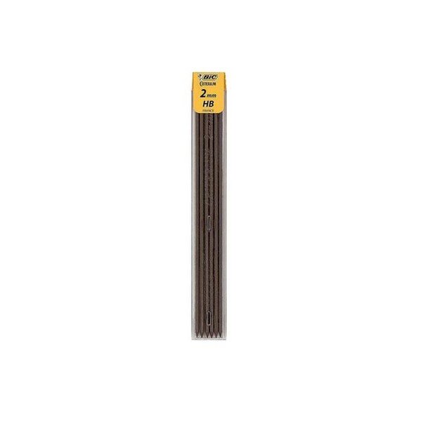 Boîte de 6 Mines CRITERIUM HB 2 mm x 12 BIC
