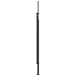 vidaXL Auvent latéral rétractable marron 220x500 cm