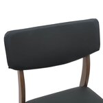 vidaXL Chaises de salle à manger 2 Pièces Marron Clair 48 x 49 x 95 cm