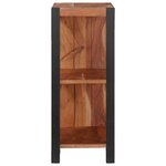 vidaXL Étagère Marron 50 x 30 x 75 cm Bois d'acacia massif
