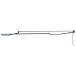 vidaXL Auvent Anthracite 4 ×3 m Métal