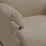 vidaXL Fauteuil de massage taupe similicuir daim
