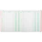 Registre exacompta 930 piqûre recettes - dépenses 2 colonnes