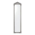 Miroir sur pied inclinable 160 x 40 cm argenté 03_0007960
