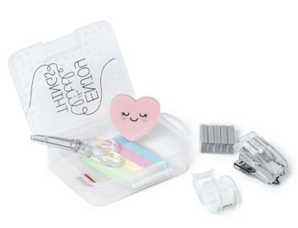 Mini set papeterie avec agrafeuse -