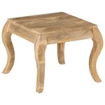 vidaXL Table d'appoint 45x45x40 cm Bois de manguier massif