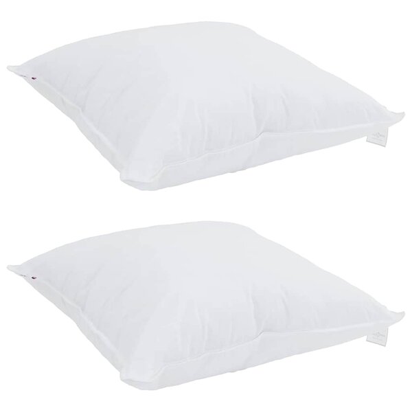 vidaXL Duvet d'hiver avec oreiller 3 Pièces Blanc 240 x 260 cm Microfibre