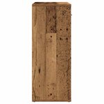 vidaXL Buffet vieux bois 60x30x75 cm bois d'ingénierie
