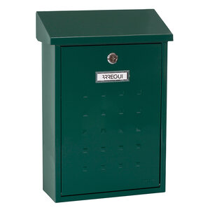 Boîte aux Lettres en Acier  Premium E5603  Anti-pluie  Facile à Installer  Vert