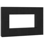 vidaXL Ensemble meuble TV 8 Pièces Chêne Noir 181 x 30 x 120 cm