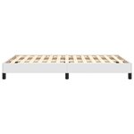 vidaXL Cadre de lit sans matelas blanc 120x190 cm similicuir