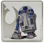 Pièce de monnaie en Argent g 31.1 (1 oz) Millésime 2025 Star Wars Allies LUKE SKYWALKER AND R2-D2