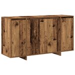 vidaXL Buffet en Bois Ancien Bois ancien Bois massif récupéré