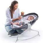 Tiny love transat pour bébé 3 en 1 cozy rocker napper gris