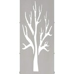 vidaXL Portant de bois de chauffage 40x30x80 cm acier inoxydable