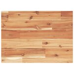 vidaXL Étagères flottantes 2 Pièces 40x30x2 cm acacia massif à l'huile