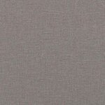 vidaXL Coussin de Dos Taupe 140 x 19 x 50 cm tissu