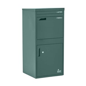 Boîte à colis Extra Large Vert 2 portes Acier galvanisé SMART PARCEL BOX®