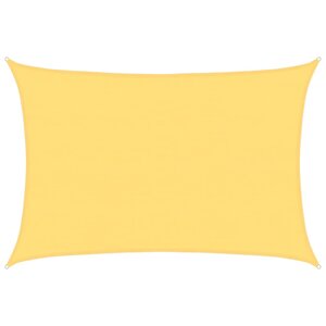 vidaXL Voile d'ombrage 160 g/m² Beige 5x6 m PEHD