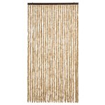 vidaXL Moustiquaire Beige 100x220 cm Chenille