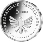 Pièce de monnaie 5 euro Allemagne 2023 D BE – Osmie rousse
