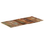 vidaXL Dessus de table rectangulaire 60x120 cm 15-16 mm Bois récupéré