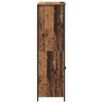 vidaXL Haut Armoire Bois Ancien 62 x 36 x 121 5 cm Bois d'ingénierie