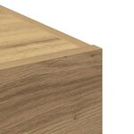 vidaXL Buffet chêne artisanal 50 x 42 5 x 93 cm Bois d'ingénierie