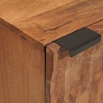 vidaXL Cabinet de chevet 2 Pièces Marron 40 x 33 x 46 cm