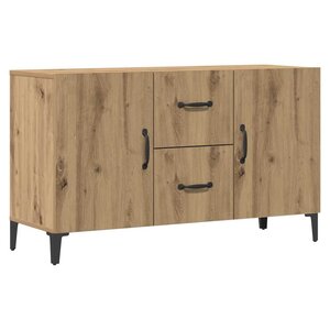 vidaXL Buffet chêne artisanal 100x36x60 cm bois d'ingénierie