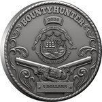 Pièce de monnaie en Argent 5 Dollars g 62.2 (2 oz) Millésime 2024 BOUNTY HUNTER
