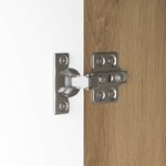 vidaXL Cabinet de salle de bain Chêne artisanal 30 5 x 30 x 101 cm