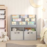 vidaXL Bibliothèque pour enfants Gris Sonoma 72 5 x 29 5 x 69 cm