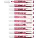 Surligneur swing cool Pastel Edition rose x 10 STABILO