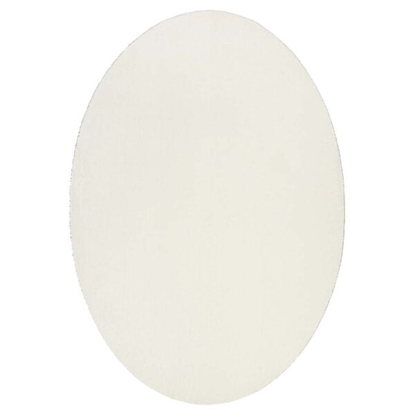 vidaXL Tapis HUARTE Crème 140 x 200 cm Polyester