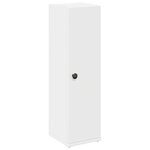 vidaXL Meuble de salle de bain avec porte-rouleau blanc 20 5x22x72 cm