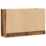 vidaXL Buffet vieux bois 120x30 5x70 cm bois d'ingénierie