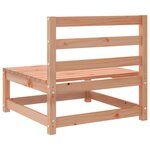vidaXL Salon de jardin 5 Pièces bois massif sapin de douglas