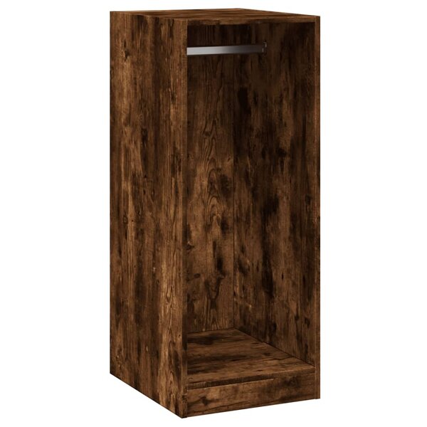 vidaXL Garde-robe chêne fumé 48x41x102 cm bois d'ingénierie