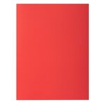 Paquet De 50 Chemises 2 Rabats Rock''s 210 - 24x32cm - Rouge - X 5 - Exacompta