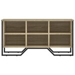 vidaXL Armoire à chaussures chêne sonoma 90x38x45 5 cm